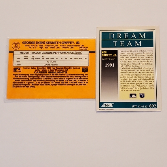 Ken Griffey Jr. Baseball Card Lot - Picture 4 of 6